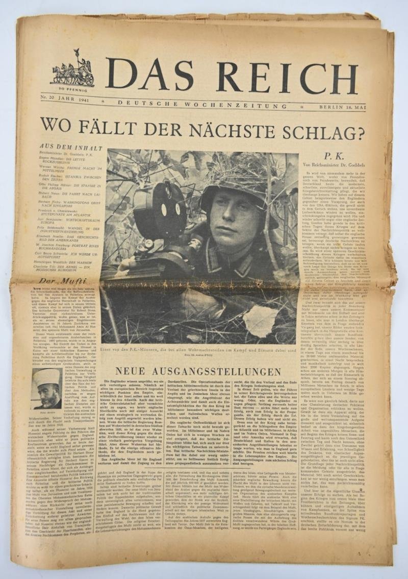 German Newspaper 'Das Reich' May 1941 — image 2