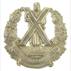 Canadian WW2 Army Cameron Highlanders of Canada Regiment Cap Badge