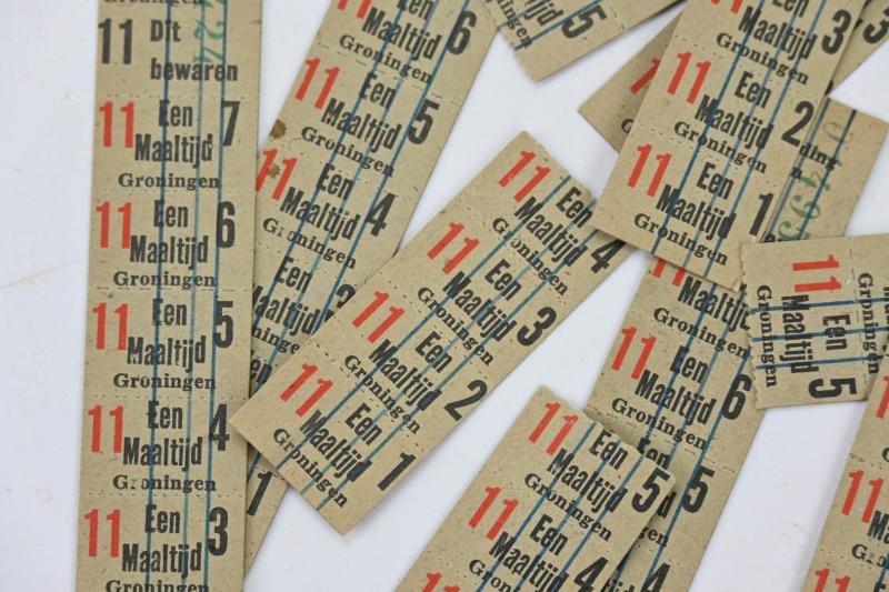 Dutch WW2 Period Food Coupons Groningen — image 2
