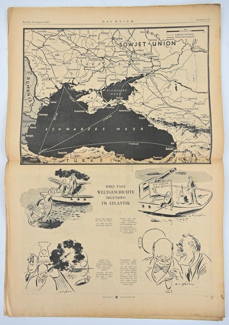 German Newspaper 'Das Reich' August 1941 — image 7
