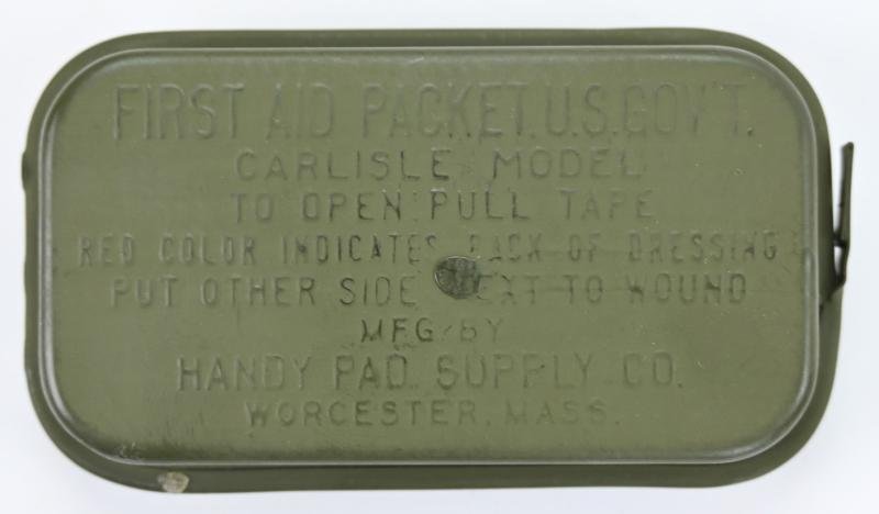 US WW2 M-1942 BM First Aid Pouch with First Aid Kit — image 6