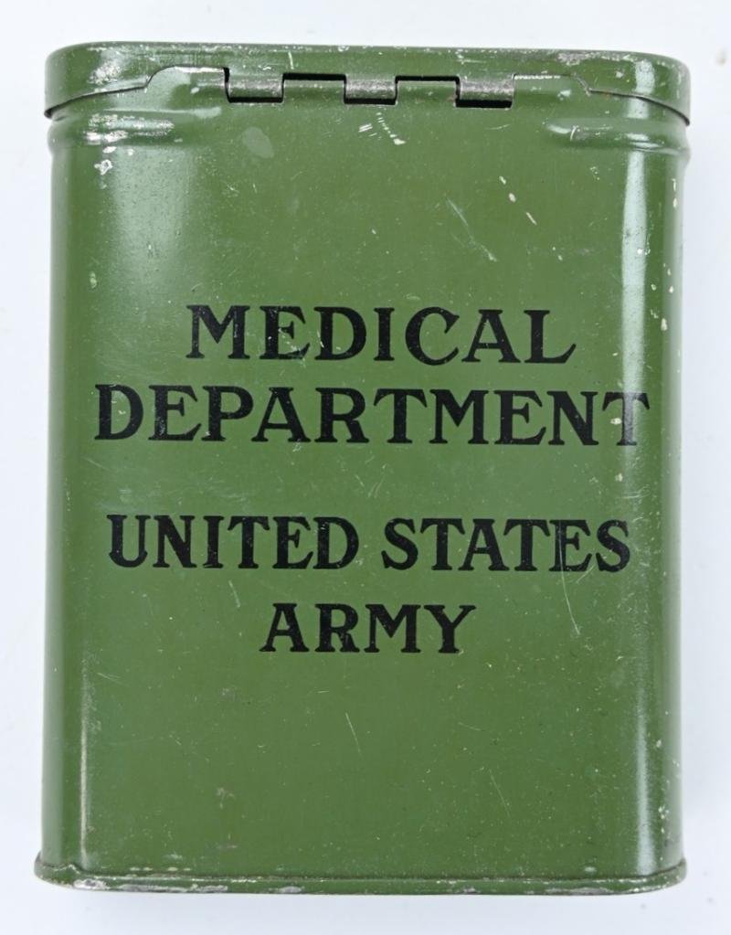 US WW2 Medical Tin Can — image 2