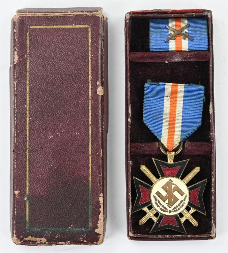 Dutch NSB Mussert Cross in Case — image 6