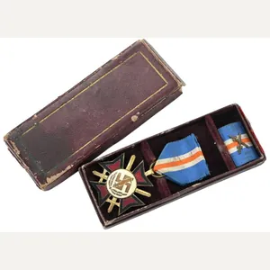 Dutch NSB Mussert Cross in Case