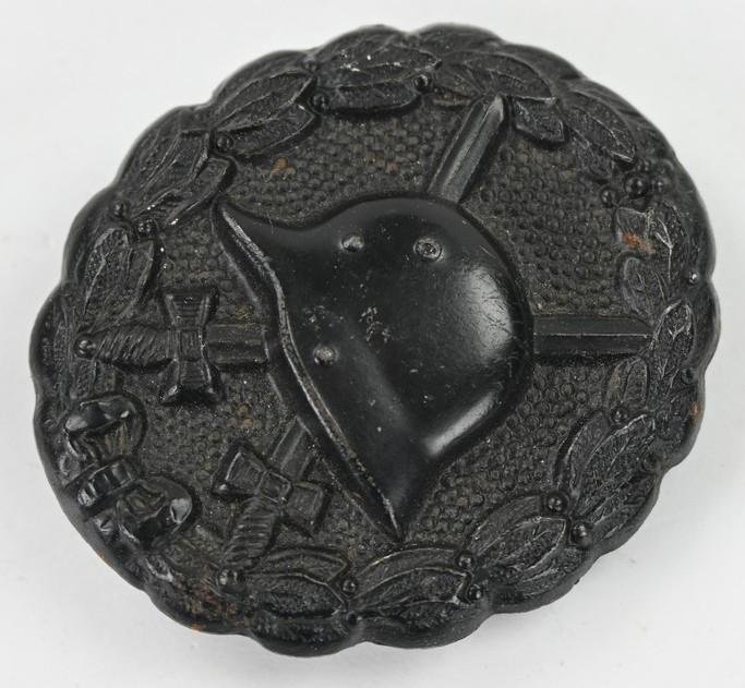 German WW1 Wound Badge in black — image 2
