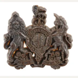 British WW2 General Service Corps Economy Cap Badge