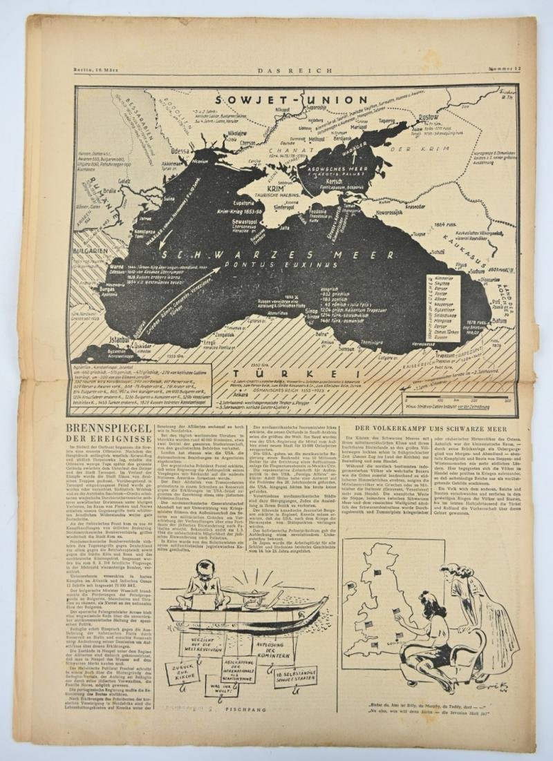 German Newspaper 'Das Reich' March 1944 — image 6