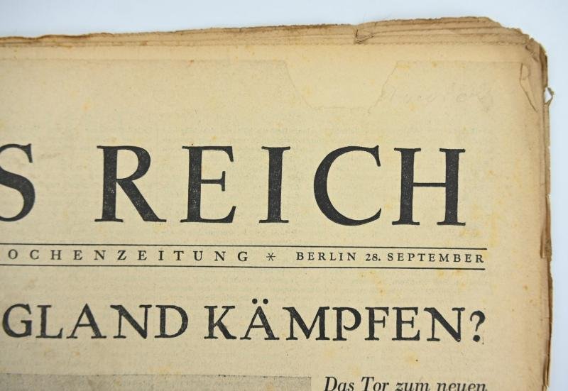 German Newspaper 'Das Reich' September 1941 — image 2