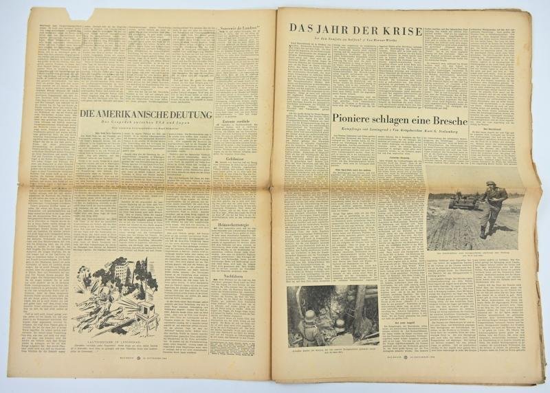 German Newspaper 'Das Reich' September 1941 — image 4