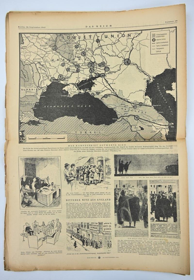 German Newspaper 'Das Reich' September 1941 — image 7