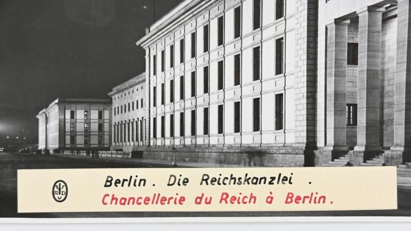 German Third Reich Press Photo 'Reichskanzlei' — image 2