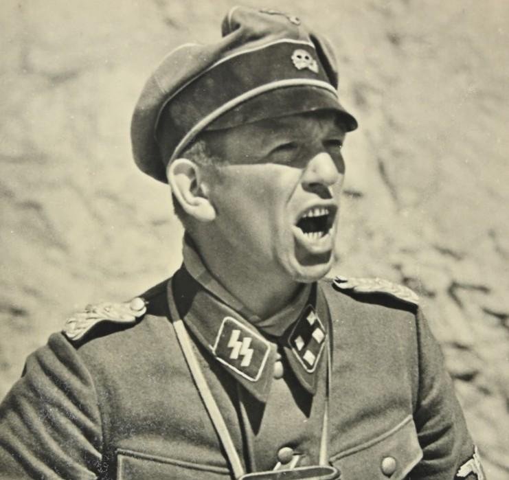 German Waffen-SS Postcard 'Panzer Meyer' — image 2