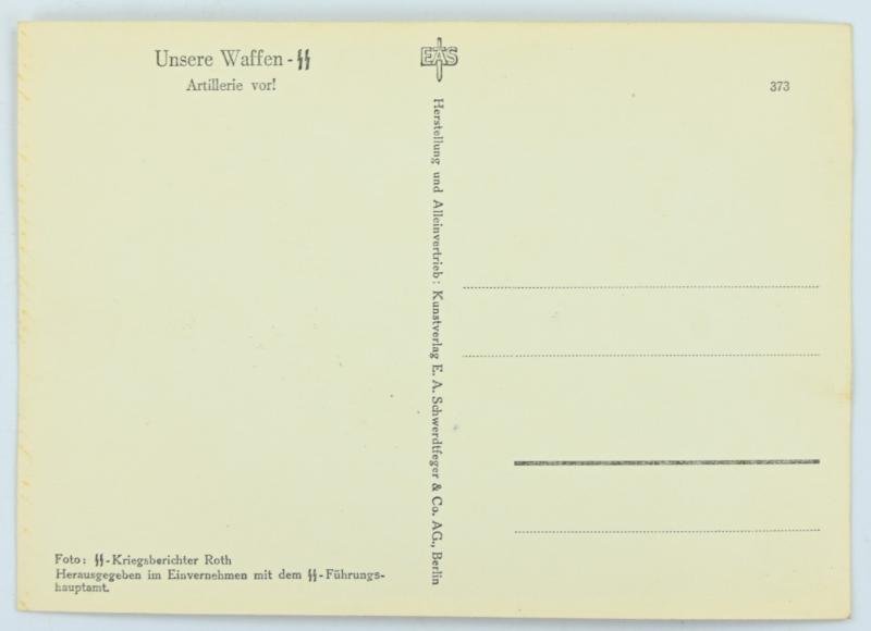 German Waffen-SS Postcard 'Panzer Meyer' — image 4