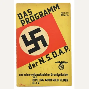 German NSDAP Program Booklet 1934
