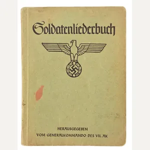 German NSDAP Songbook '7. Armeekorps'