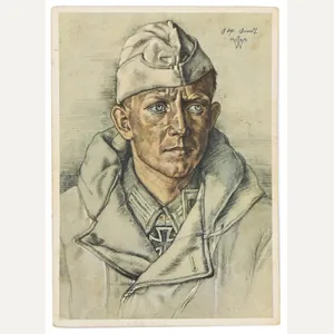 German Willrich Postcard 'Obergefreiter Arndt'