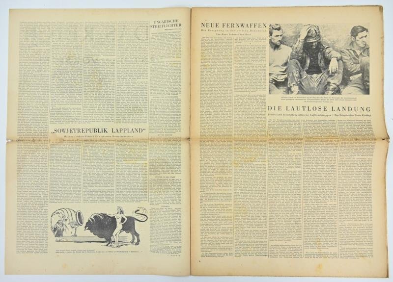 German Newspaper 'Das Reich' June 1944 — image 4