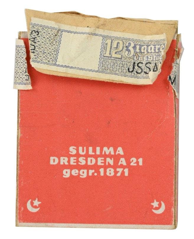 German Third Reich Cigaret Package — image 2