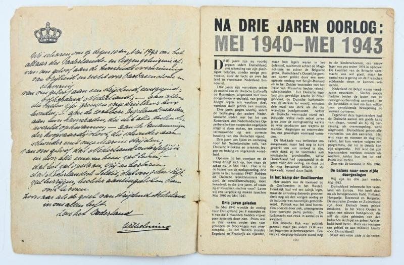 British WW2 RAF Droppingsflyer 'De Wervelwind' — image 2