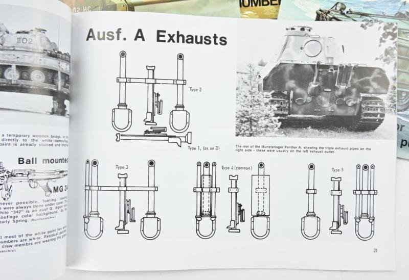 German & Allied Armor Booklets — image 6
