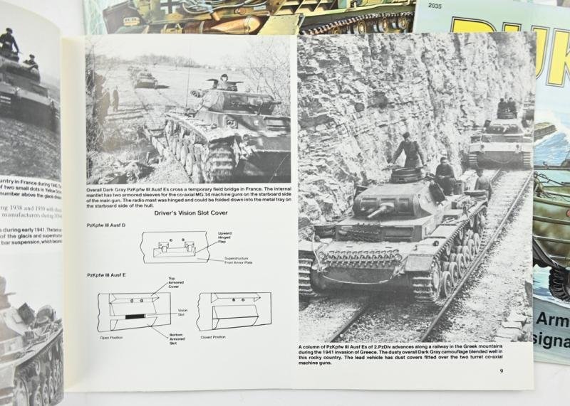 German & Allied Armor Booklets — image 7