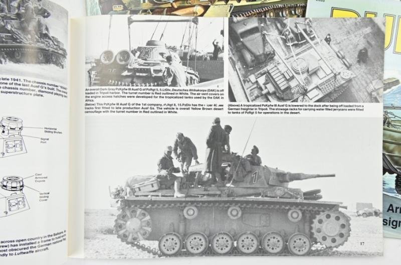 German & Allied Armor Booklets — image 8