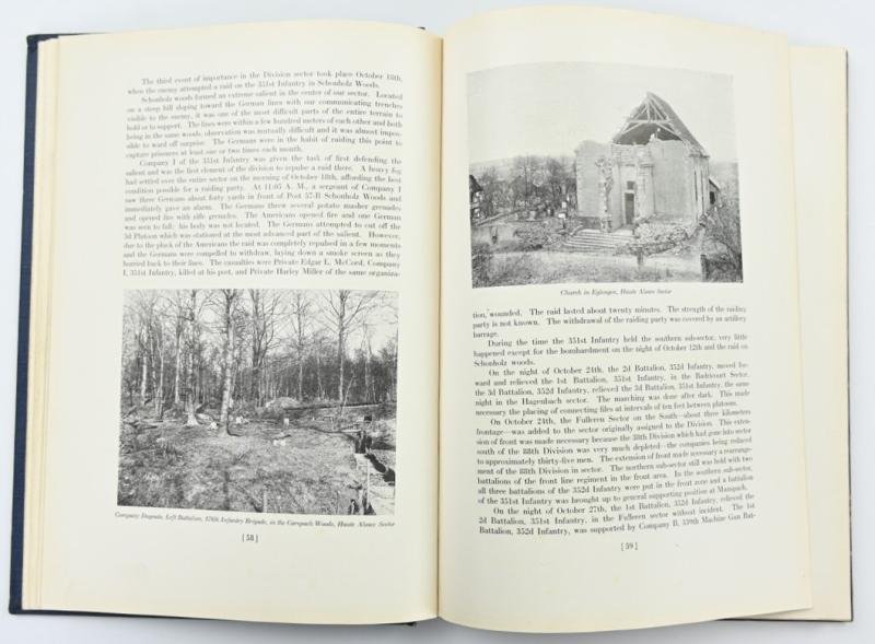 US WW1 Booklet 88th Infantry Division 1914-1918 — image 4