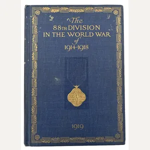 US WW1 Booklet 88th Infantry Division 1914-1918