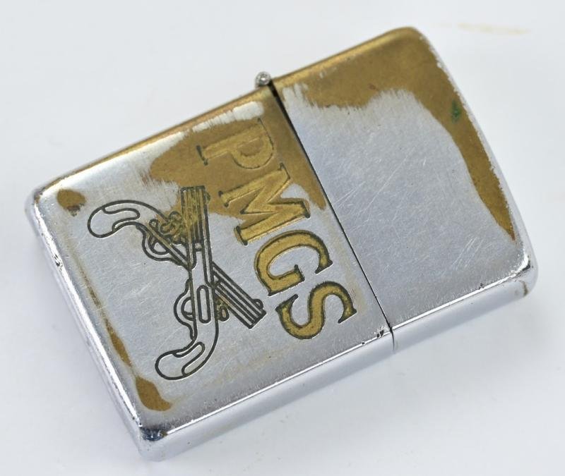 US Vietnam Period Named PMGS Zippo Cigaret Lighter — image 2