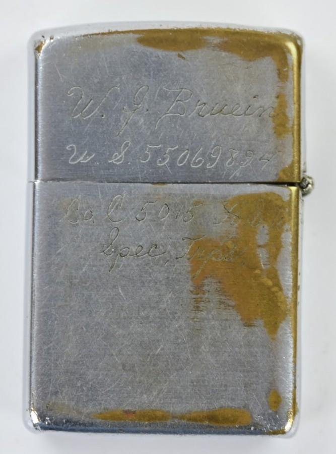 US Vietnam Period Named PMGS Zippo Cigaret Lighter — image 3