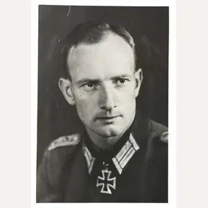 Signature of Wehrmacht Heer KC Recipient 'Werner Kamischke'