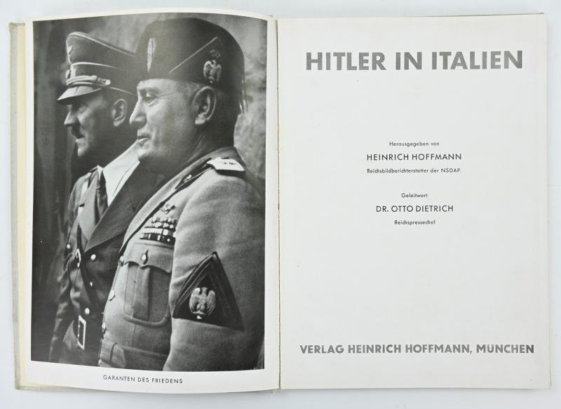 German book Adolf Hitler 'Mit Hitler im Italien' — image 2