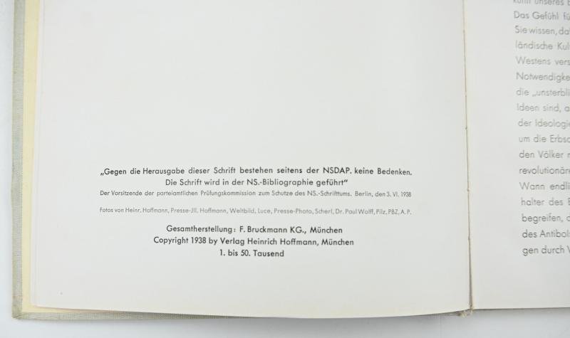 German book Adolf Hitler 'Mit Hitler im Italien' — image 3