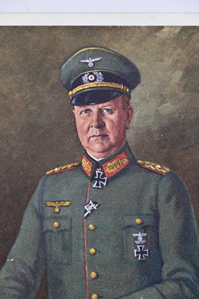 German WH Postcard 'Adolf-Friedrich Kuntzen' — image 2