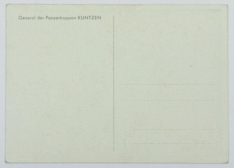 German WH Postcard 'Adolf-Friedrich Kuntzen' — image 3