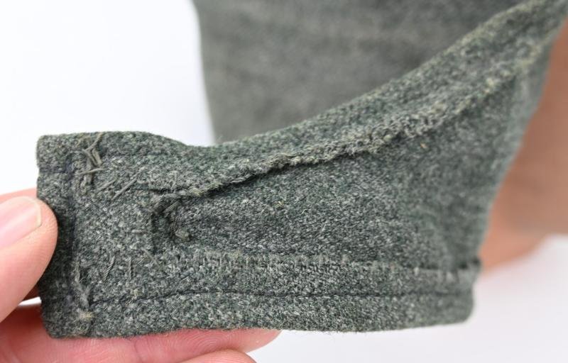 German WH/SS Single Button Fieldcap — image 11