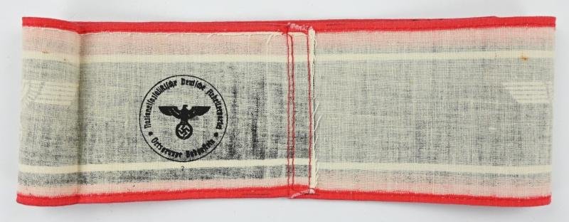 German Volksturm Sleeve Armband 'Ortsgruppe' — image 4