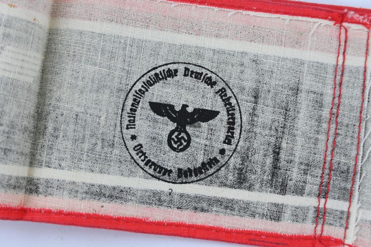 German Volksturm Sleeve Armband 'Ortsgruppe' — image 5