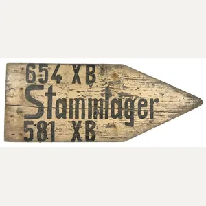 German Stalag XB Roadsign 'Lager Sandbostel'