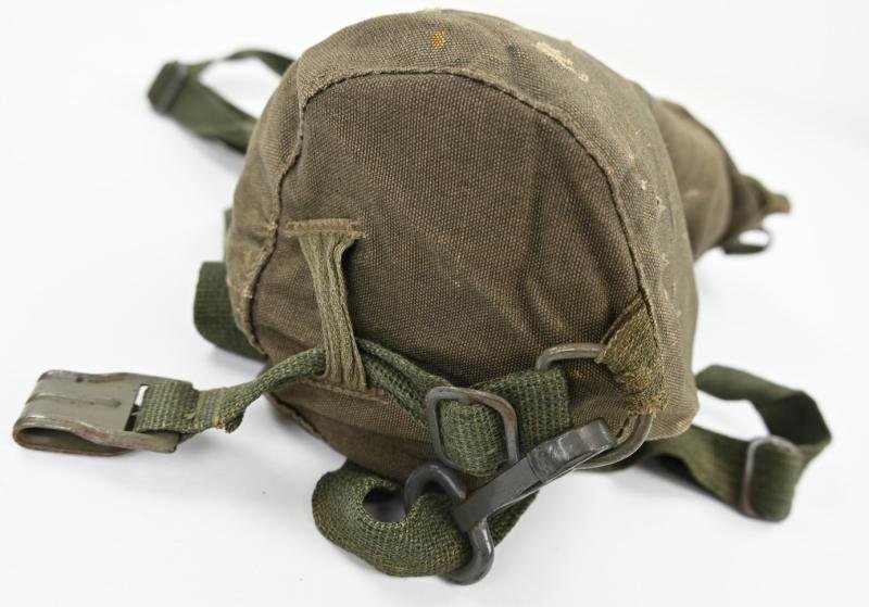 German LW FSJ Gasmask Bag with Gasmask 'edb' — image 6