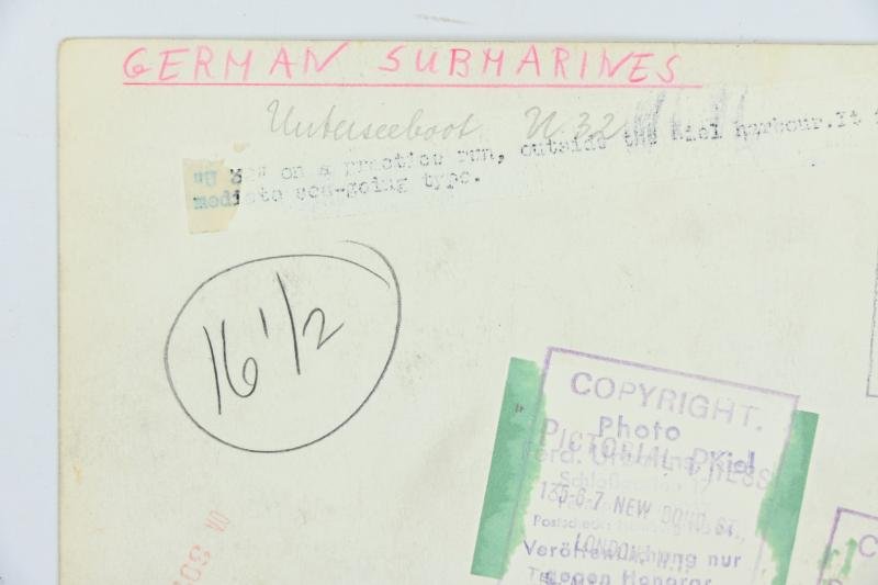 Allied Press Photo U-Boat U-32 — image 6