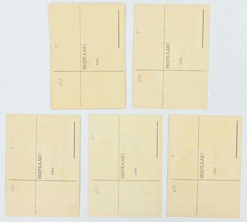 Dutch WW2 Liberation Period Cartoon Postcards — image 3