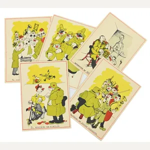 Dutch WW2 Liberation Period Cartoon Postcards