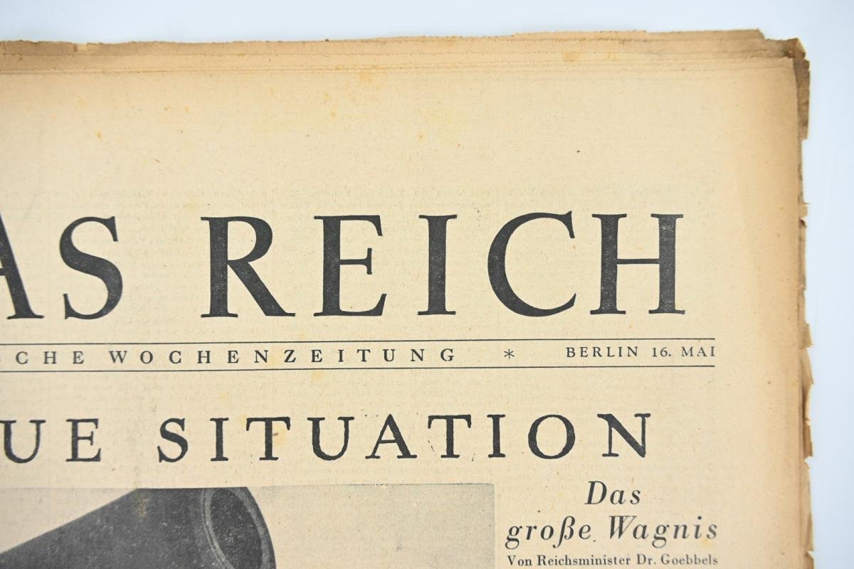 German Newspaper 'Das Reich' May 1943 — image 2
