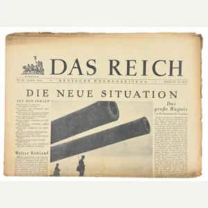 German Newspaper 'Das Reich' May 1943