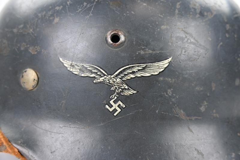 German LW M35 DD Helmet SE68 — image 2