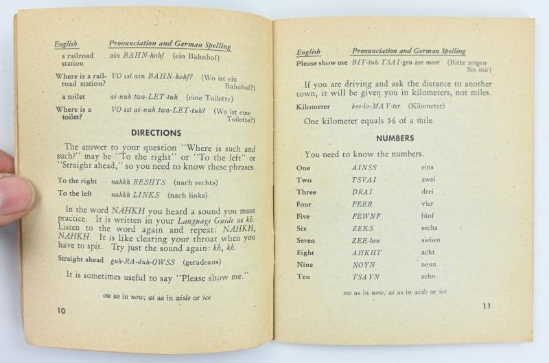 US WW2 German Language Guide — image 4