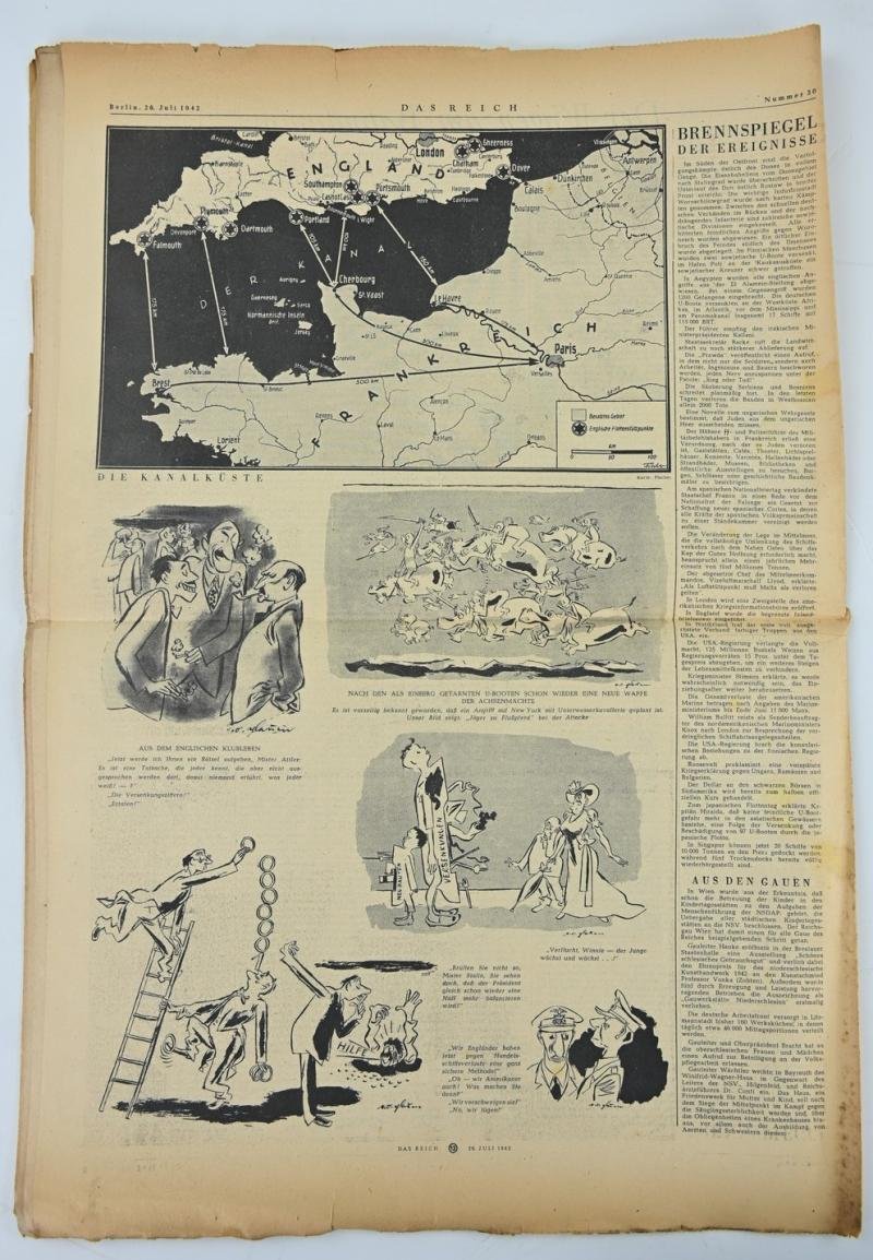 German Newspaper 'Das Reich' July 1942 — image 5