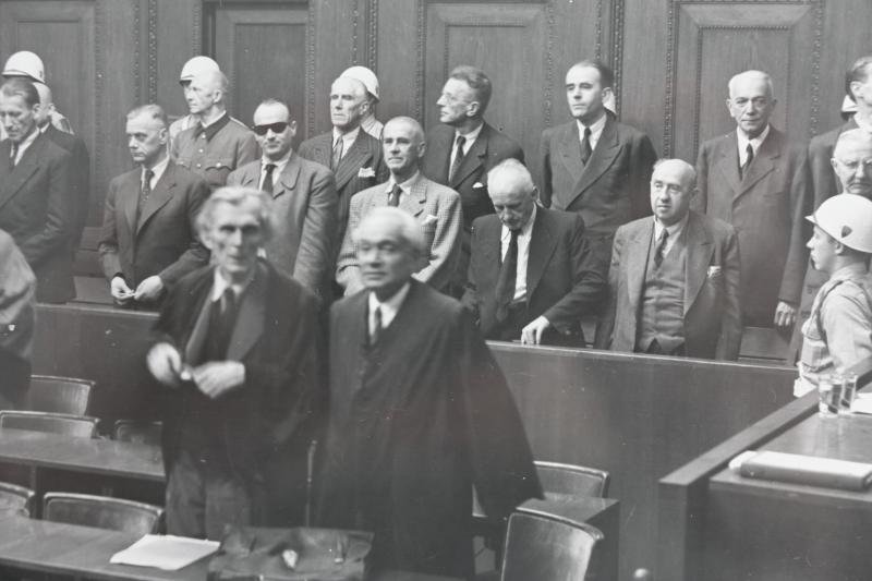 Allied Nuremberg Press Photo 'Nazi Leaders' — image 3