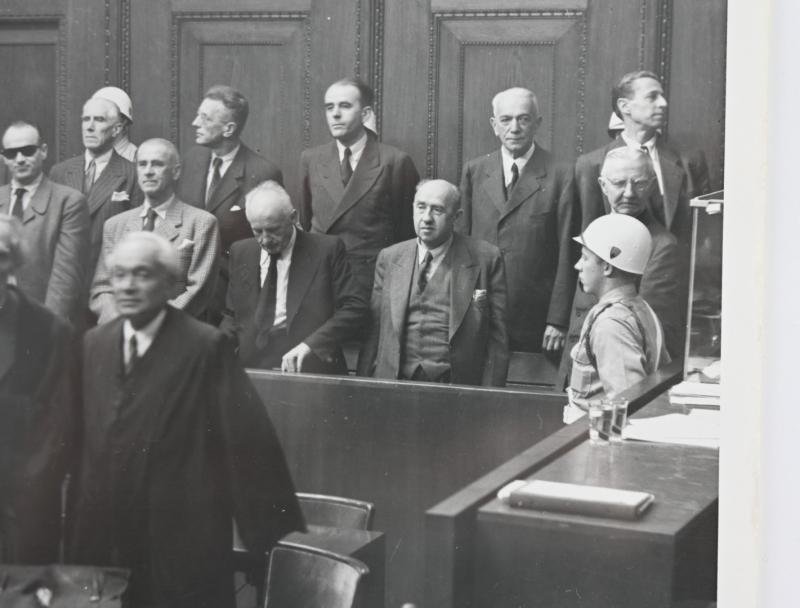 Allied Nuremberg Press Photo 'Nazi Leaders' — image 4